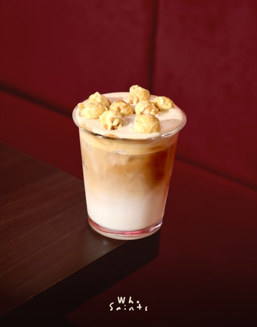 Popcorn Latte (Iced)